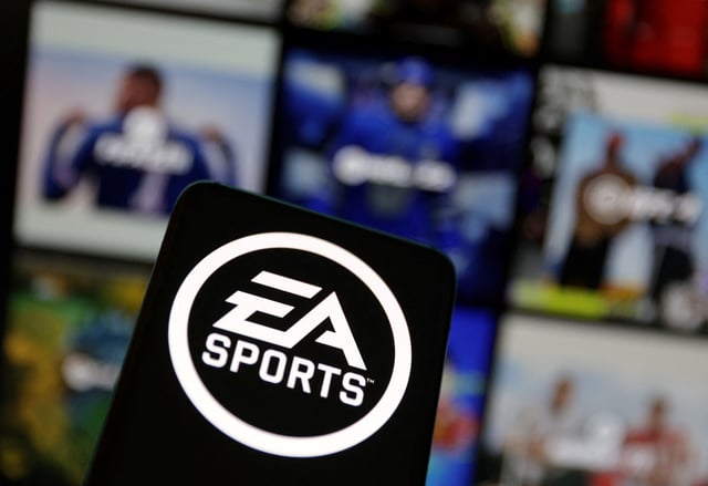 EA (Electronic Arts) Sports logo is seen in this illustration, August 10, 2022. REUTERS/Dado Ruvic/Illustration/File Photo