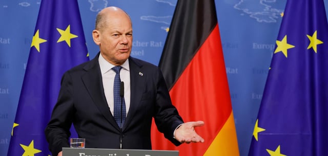 Für Olaf Scholz dürfte es der letzte EU-Gipfel gewesen sein