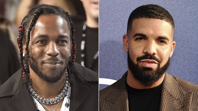 Drake's legal team claims millions perceive Kendrick Lamar's diss track as an accusation of paedophilia against him.
(AP Photo)