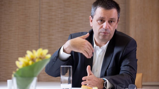 Le PDG d’EDF, Luc Rémont, en 2023.
