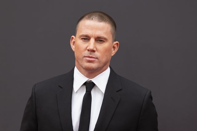 Channing Tatum attends the European premiere of "Blink Twice" at the Odeon Luxe Leicester Square.