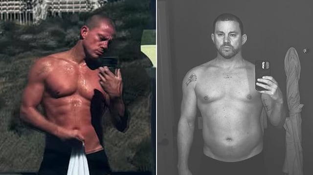 Channing Tatum body transformation