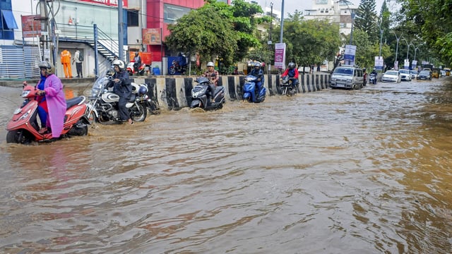 The IMD said Bengaluru city recorded 3.6 mm of rainfall with thunderstorms from 8.30 am to 8.30 pm.
