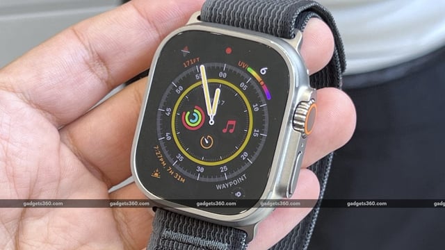 Apple Watch Ultra (pictured) is the company's flagship smartwatch