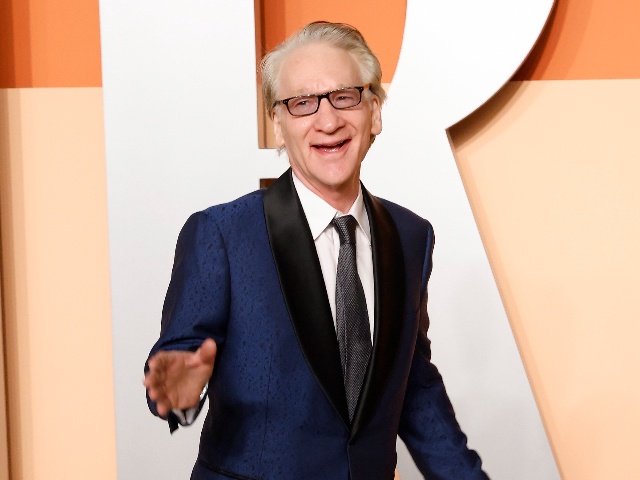 BEVERLY HILLS, CALIFORNIA - MARCH 02: Bill Maher attends the 2025 Vanity Fair Oscar Party hosted by Radhika Jones at Wallis Annenberg Center for the Performing Arts on March 02, 2025 in Beverly Hills, California. (Photo by Taylor Hill/FilmMagic)