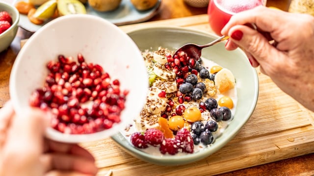 “Healthy ageing” was linked to diets that follow common health advice