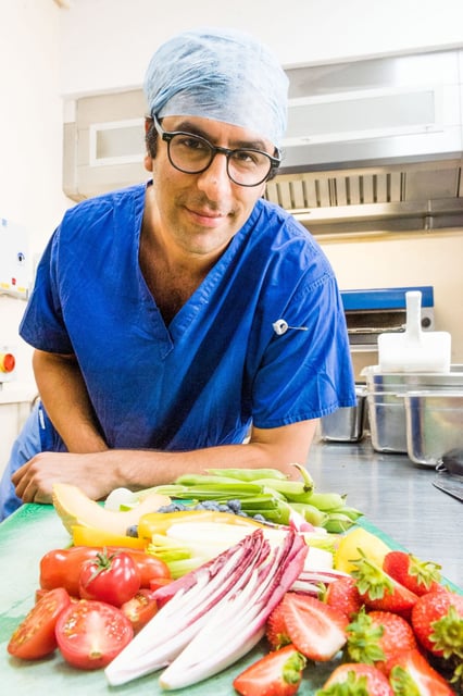 Dr Ali Khavandi says that if you&#39;re healthy and have no family history of high cholesterol, don&#39;t panic if your level is a little raised (Photo: Paul Gillis)