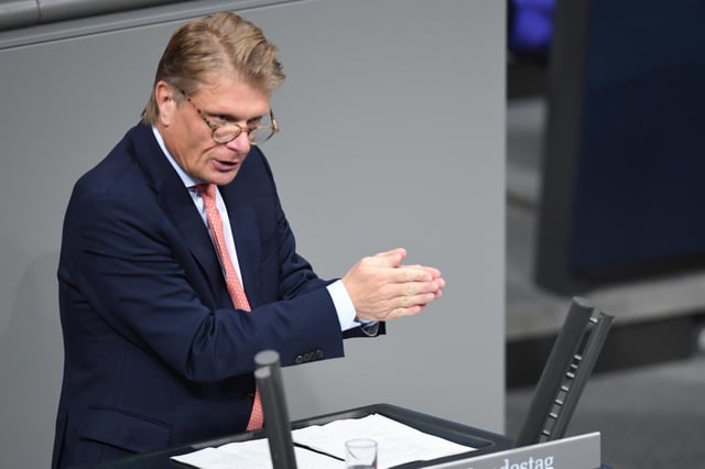 Der CDU-Politiker Thomas Bareiß im Bundestag