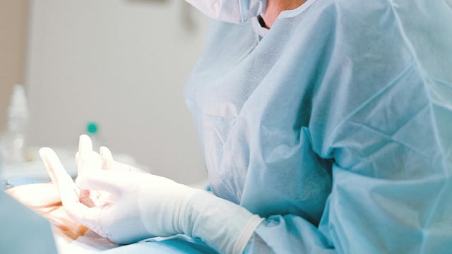 A Chinese woman was left severely disabled in a cosmetic procedure gone wrong.