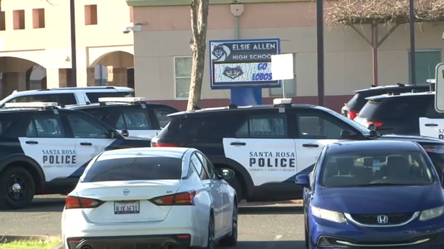 Santa Rosa police responded to a stabbing at a local high school. 