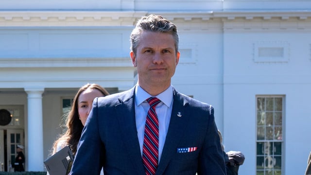 Pete Hegseth, the US defence secretary, denied discussing war plans in the discussion