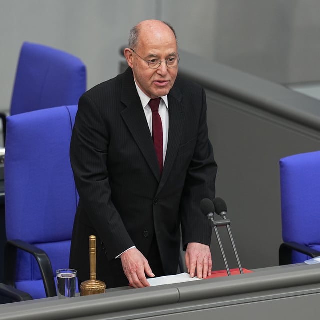 Gregor Gysi formuliert seine Sicht auf die Weltlage.