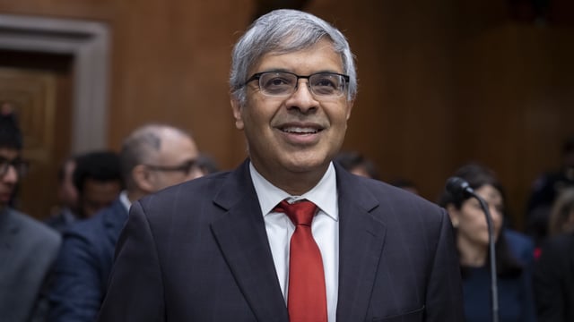 Jay Bhattacharya was confirmed to lead the National Institutes of Health with a 53-47 Senate vote.