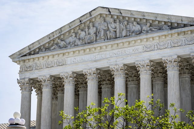 The Supreme Court building is seen on June 26, 2024.