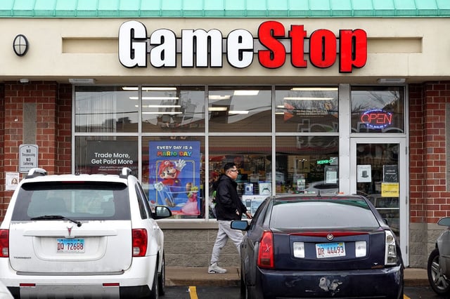A GameStop store in Chicago, Illinois.