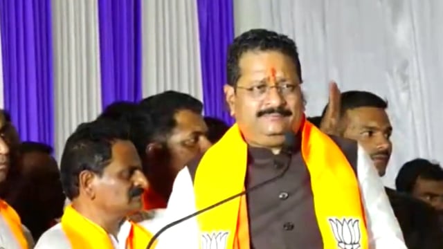 Karnataka MLA Basanagouda Yatnal (Source: ANI)
