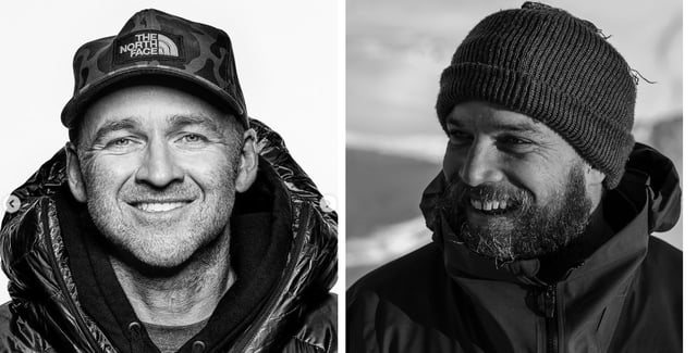 Alex Pashley, left, and Jeff Keenan, right, were killed in an avalanche in B.C. on March 24.