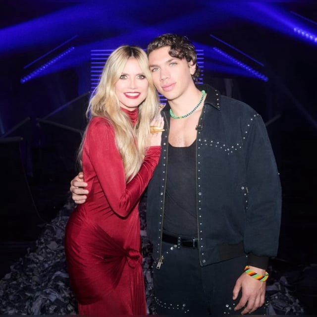 Schicken gleich drei Models nach Hause: Heidi Klum und Elias Becker.