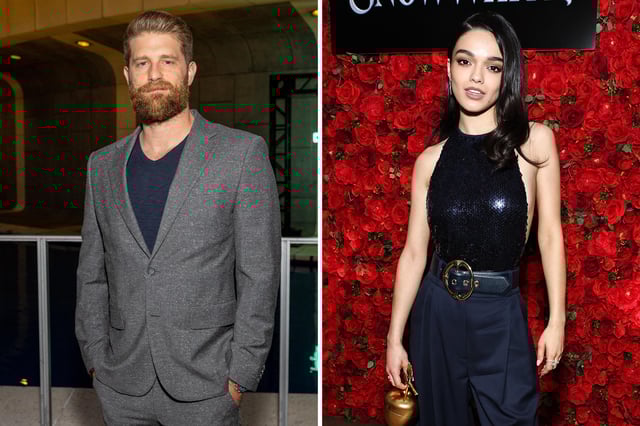 (L) Jonah Platt attends the opening night performance of &#34;A Transparent Musical&#34; at the Mark Taper Forum on May 31, 2023 in Los Angeles, California. (R) Rachel Zegler attends the special screening of Disney&#39;s &#34;Snow White&#34; at The Whitby Hotel on March 20, 2025 in New York City.