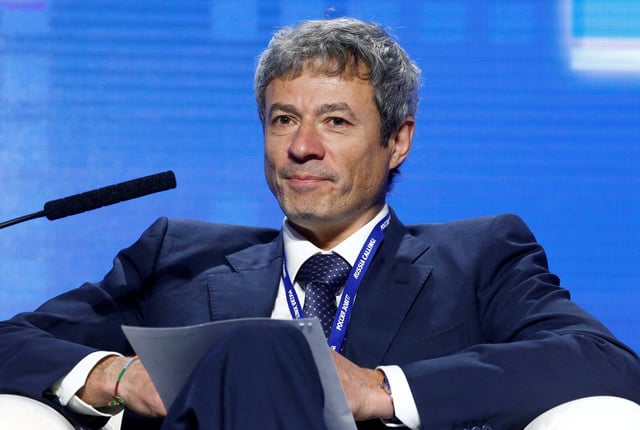 Vadim Moshkovich, Chairman of the Board of Directors of Rusagro Group, attends a session of the annual VTB Capital "Russia Calling!" Investment Forum in Moscow, Russia, October 13, 2016. REUTERS/Sergei Karpukhin/File Photo