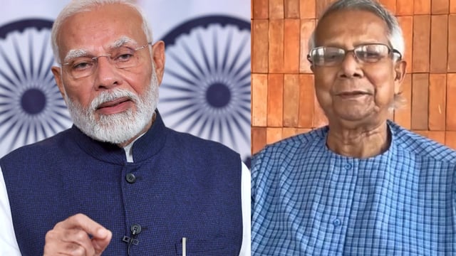 Prime Minister Narendra Modi wrote a letter to Bangladesh's Chief Adviser Muhammad Yunus.