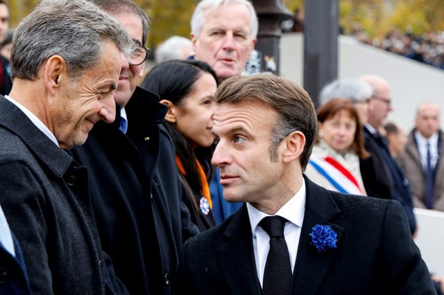 Sarkozy meets with Macron regularly