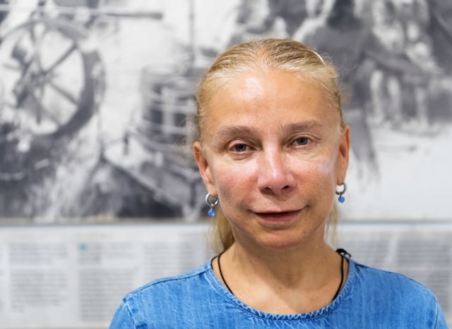 FILE - Alexandra Hildebrandt has given birth to her 10th child at the age of 66.