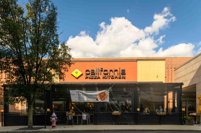 A California Pizza Kitchen restaurant in Millburn, New Jersey.