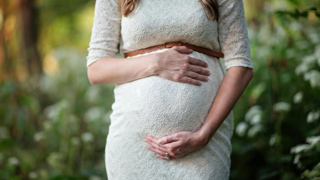 The woman searched online for pictures of pregnancy bumps while faking hers (representative image). 