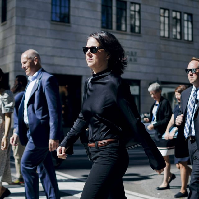 Annalena Baerbock in New York