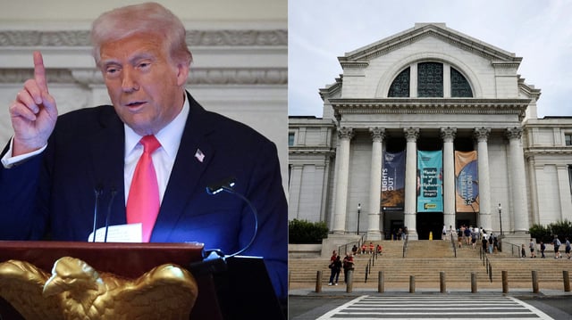 Dans son décret du 27 mars, Donald Trump a particulièrement visé l’institution Smithsonian de Washington qu’il accuse de « révisionnisme historique ».