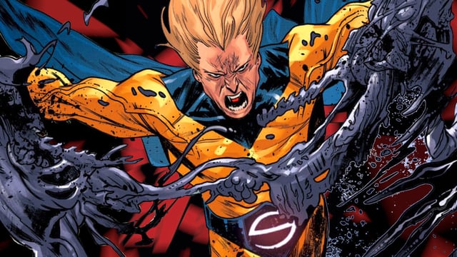 Sentry tears a man in half