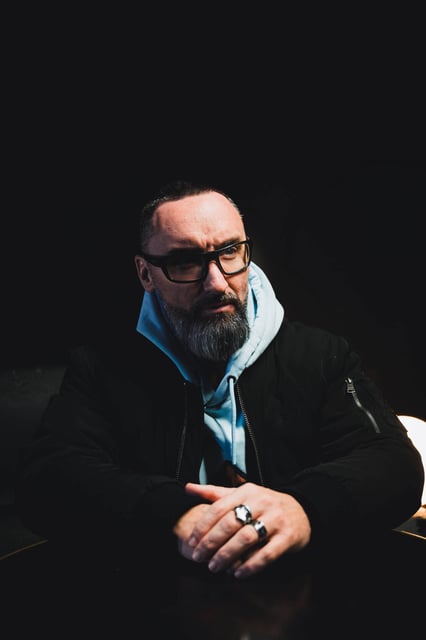 Yovan Delourme, alias le Jarl, à Rennes, le 9 mars 2025.