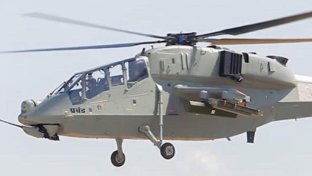 HAL has so far manufactured 15 limited series production Prachand helicopters for IAF (10) and army (5), and now the series production will begin. (HT Photo)