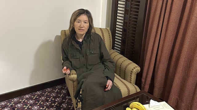 Faye Hall was identified by the Taliban interior ministry as Chinese-American.