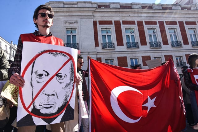 Proteste gegen Erdogan