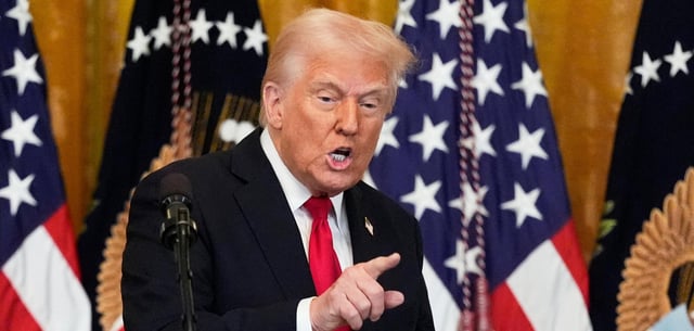 Will kommende Woche persönlich mit Wladimir Putin sprechen: US-Präsident Donald Trump (Archivbild)