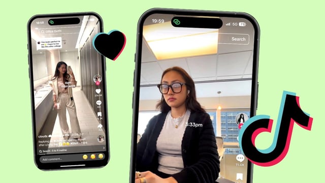 Clouds Joo and Sofia Javier are among the young professionals making videos about their working lives
