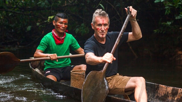 Bruce Parry ventures in the Colombian rainforest