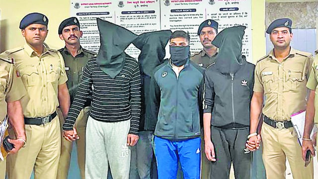 Detailed probe, combined with technical surveillance, led to the accused’s swift arrest, said Chandigarh Police. (HT)