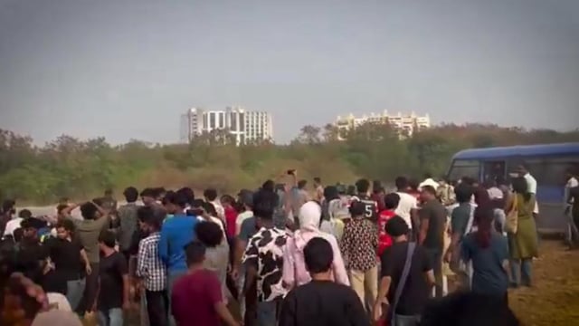 UoH students detained for protesting against land development plan, released later