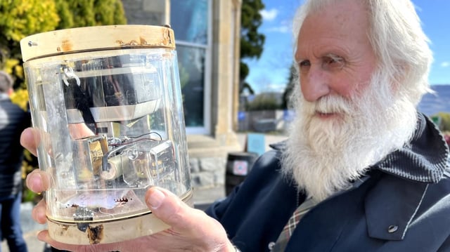 Adrian Shine, who founded the Loch Ness Project, said it was remarkable that the camera had survived