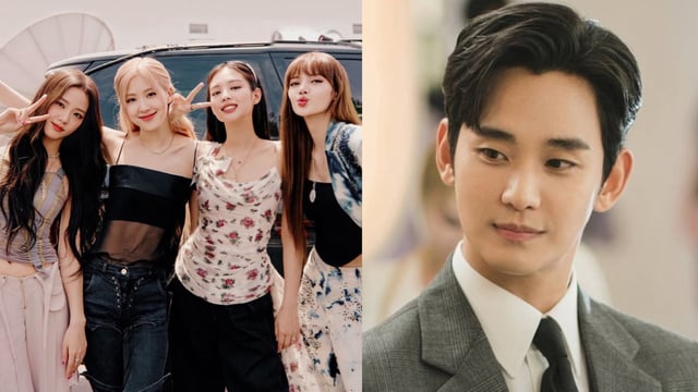 BLACKPINK and Kim Soo-hyun