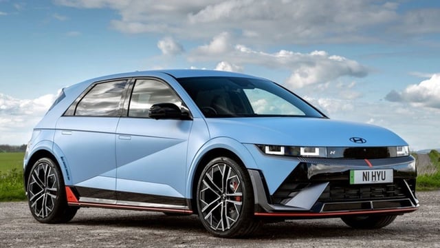 The Hyundai Ioniq 5 starts at about £39,000 but accelerates through the new tax threshold to £65,000