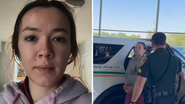 ‘Dog mom’ Logan Guminski arrested for allegedly having sex with her pet Chihuahua. 