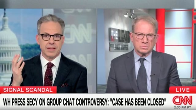 Jake Tapper, Jeffrey Goldberg