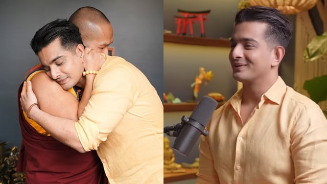 Ranveer Allahbadia and Palga Rinpoche