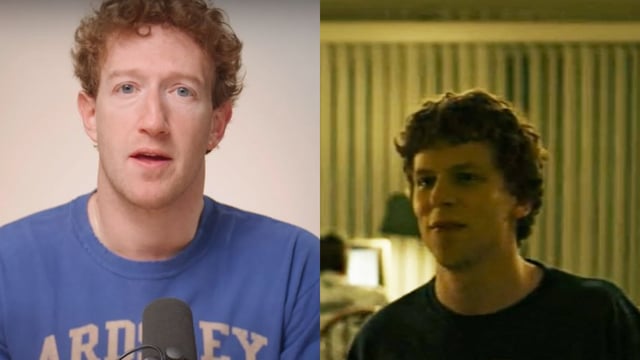 Mark Zuckerberg bought the shirt Jesse Eisenberg wore in The Social Network, which is a biopic based on the life of Meta CEO
