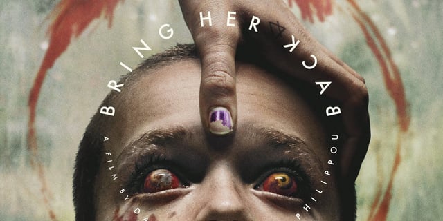 The poster for Bring Her Back.
