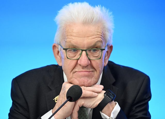 Baden-Württembergs Ministerpräsident Winfried Kretschmann: „Ich weiß nicht, was Leute umtreibt, die anderen solche abstrusen Vorwürfe machen“